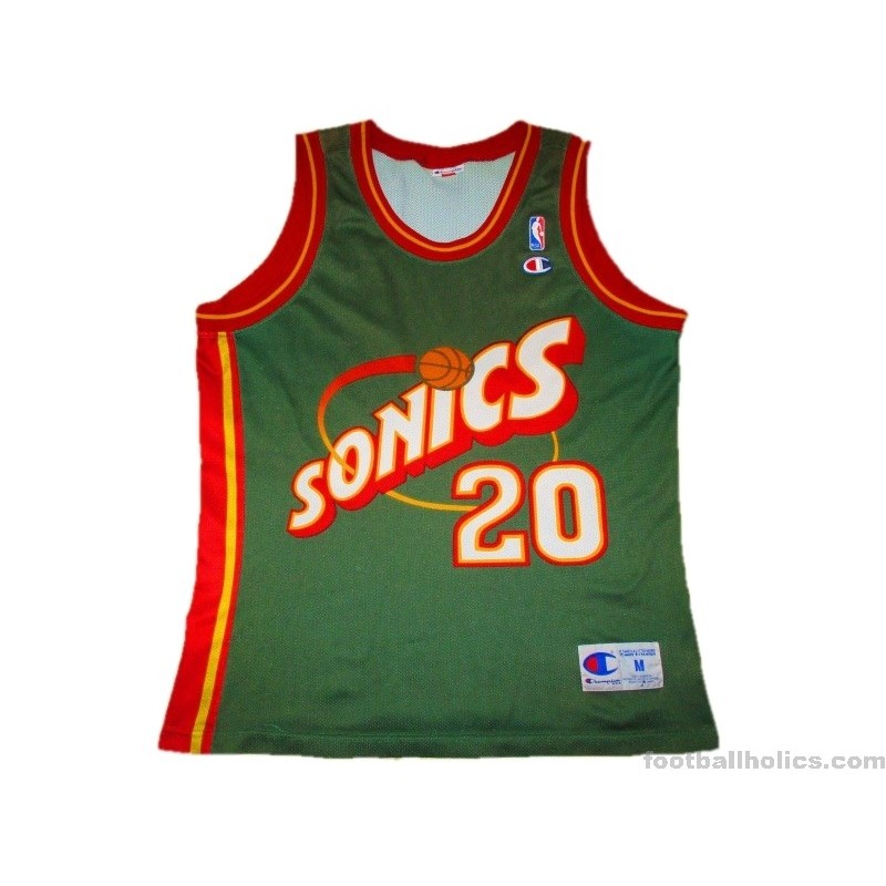 NBA Jersey Database, Seattle SuperSonics 1995-2001 Record: 296-164