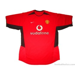 2002-04 Manchester United Home Shirt