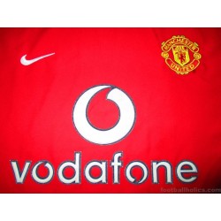 2002-04 Manchester United Home Shirt