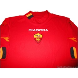 2003-04 AS Roma Home Shirt