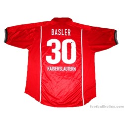 1999-2000 Kaiserslautern Basler 30 Home Shirt