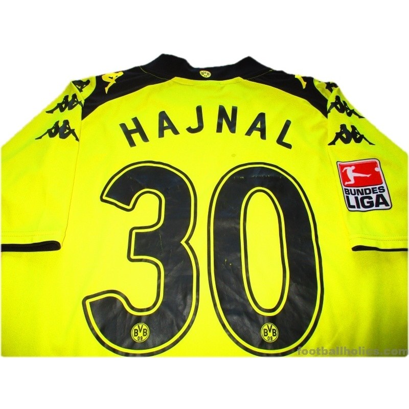 2009-10 Borussia Dortmund Hajnal 30 Home Shirt