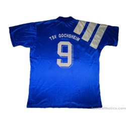 1991-93 TSV Gochsheim Match Worn No.9 Home Shirt