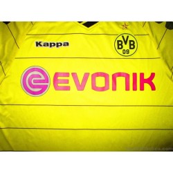 2010-11 Borussia Dortmund Lucas 18 Home Shirt