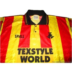 1991-93 Partick Thistle Match Worn No.10 Home Shirt