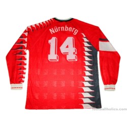 1994-95 FC Nurnberg Match Worn No.14 Home Shirt