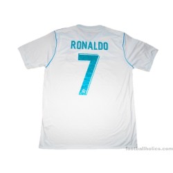 2017-18 Real Madrid Ronaldo 7 Home Shirt