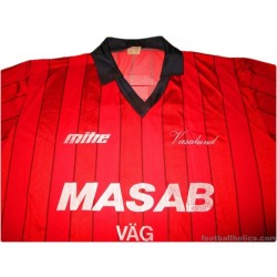 1991-93 Vasalunds IF Match Worn No.12 Home Shirt