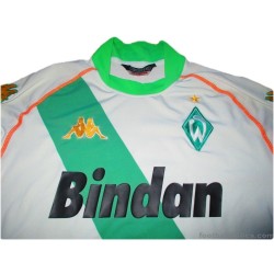 2004-05 Werder Bremen Match Worn No.22 Away Shirt