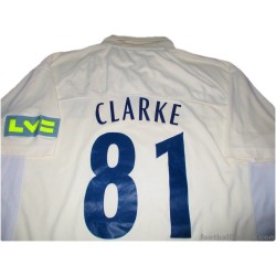 2009 Warwickshire CCC Match Worn Clarke 81 First Class Shirt