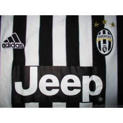 2015-16 Juventus (Pogba) No.10 Home Shirt