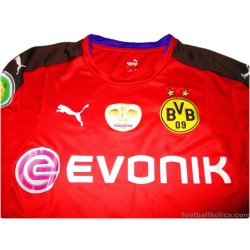 2016 Borussia Dortmund 'DFB-Pokal Final' Burki 38 Goalkeeper Shirt
