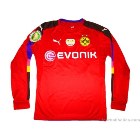 2016 Borussia Dortmund 'DFB-Pokal Final' Burki 38 Goalkeeper Shirt