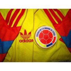 1990 Colombia 'Adidas Originals' Retro Home Shirt