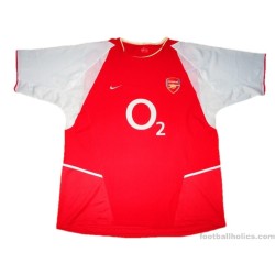 2002-04 Arsenal Home Shirt
