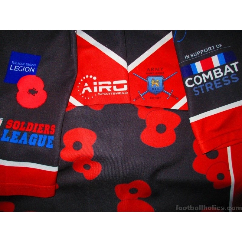 Football teams shirt and kits fan: 2016 Poppy Remembrance Day Patch Detail  Part 1