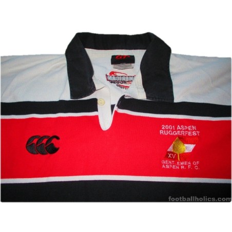 2001 Gentlemen of Aspen RFC 'Ruggerfest' Player Issue Home Shirt