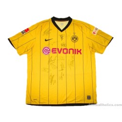2008-09 Borussia Dortmund Dede 17 Signed Home Shirt