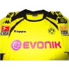 2009-10 Borussia Dortmund Match Issue Hummels 15 Signed Home Shirt