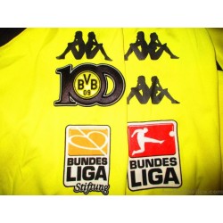 2009-10 Borussia Dortmund Match Issue Hummels 15 Signed Home Shirt