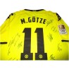 2011-12 Borussia Dortmund 'Revierderby' Match Issue Gotze 11 Signed Home Shirt