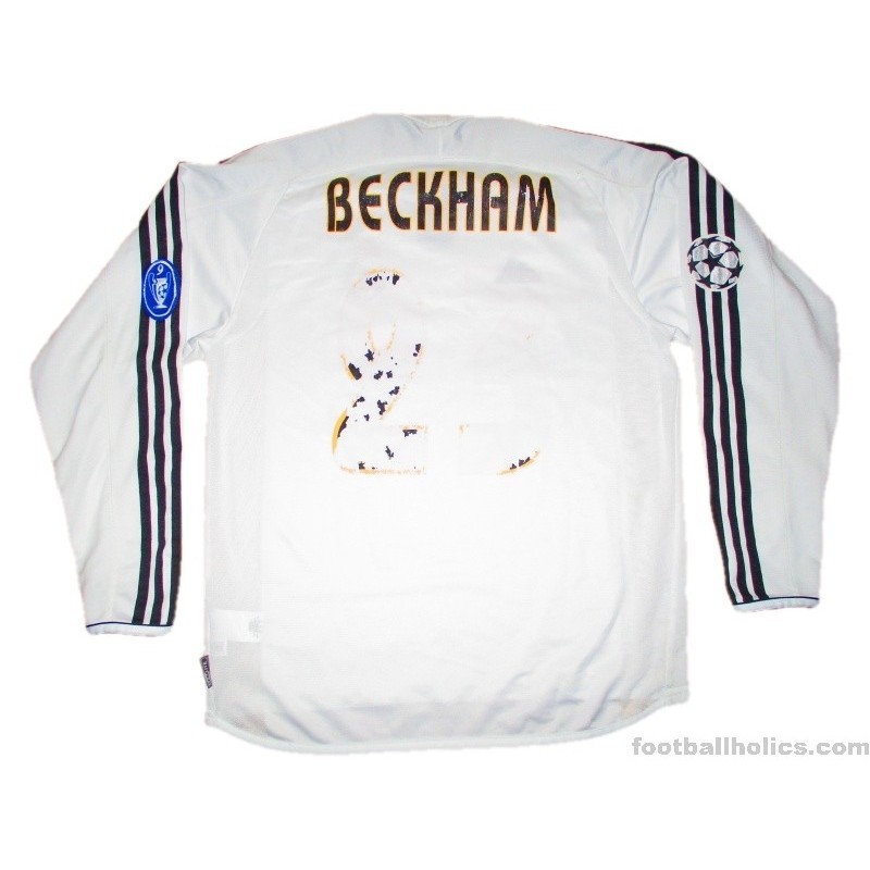 2022-2023 Real Madrid Home Shirt (BECKHAM 23) [HF0291-247633] - $116.29  Teamzo.com