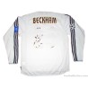 2003-04 Real Madrid Beckham 23 Champions League Home Shirt