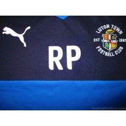 2016-17 Luton Town Staff Worn 'RP' Training Shirt