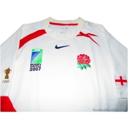 2007 England 'World Cup' Pro Home Shirt