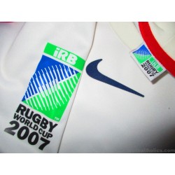 2007 England 'World Cup' Pro Home Shirt