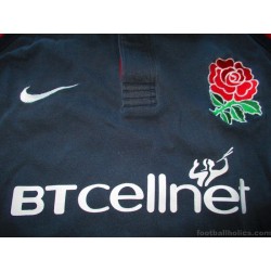 2001-02 England Pro Away Shirt