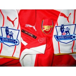 2015-16 Arsenal Alexis 17 Home Shirt
