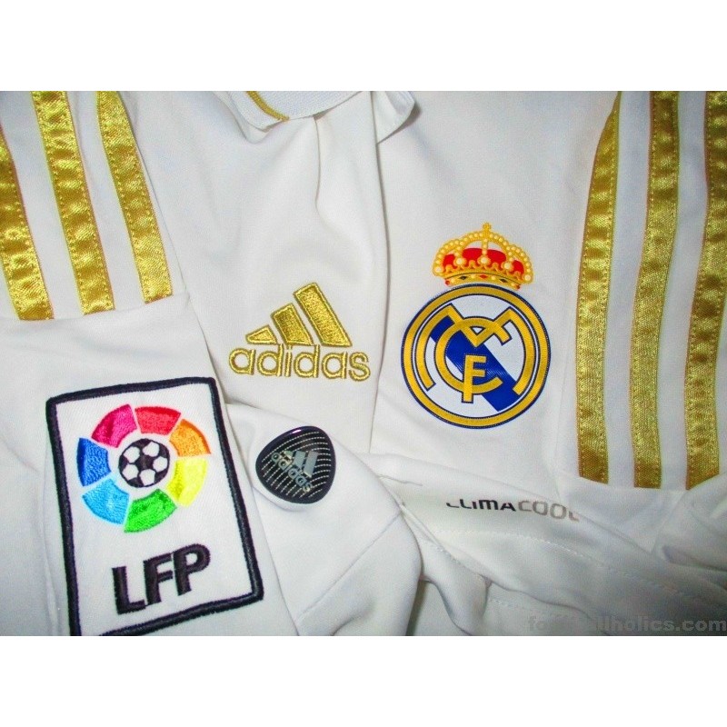 Ronaldo 7 Real Madrid Home Full Sleeve Retro Kit 2012-13 - Helloofans