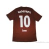 2012-13 St Pauli Match Issue Jonas 10 Home Shirt