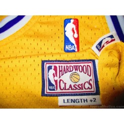 1979-91 Los Angeles Lakers 'Hardwood Classics' Johnson 32 Home Jersey