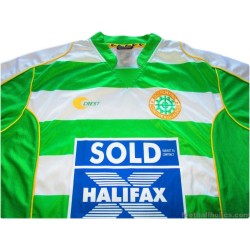 2007-08 Donegal Celtic Match Worn No.11 Home Shirt