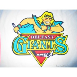 2008-09 Belfast Giants Match Worn McConnell 19 Home Jersey