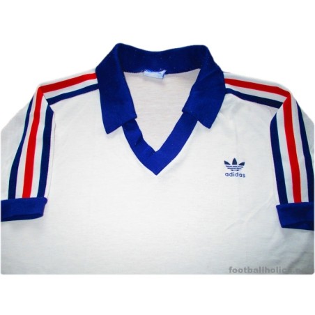 The Classic Trefoil on X: France 1986 shirt (1998 reissue). Not normally a  fan of reissues but adidas have done some excellent ones, including  Hamburg, Marseille, Zaire, Colombia and Chile. This shirt