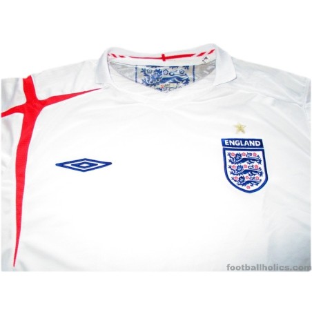 2005-07 England Home Shirt