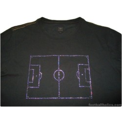2005-06 Adidas Originals 'Football Pitch' Black Shirt