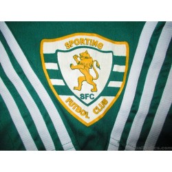 2004-06 Sporting FC Match Worn No.11 Home Shirt