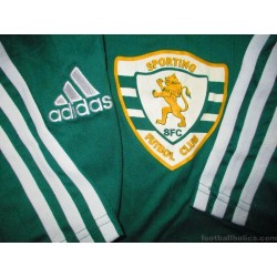 2004-06 Sporting FC Match Worn No.11 Home Shirt