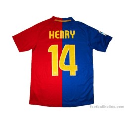 2008-09 FC Barcelona Henry 14 Home Shirt