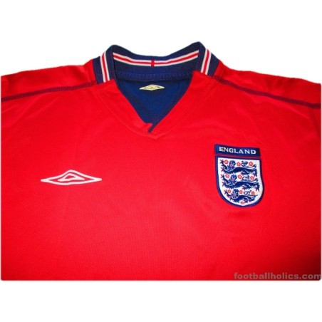 2002-04 England Away Shirt