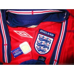 2002-04 England Away Shirt