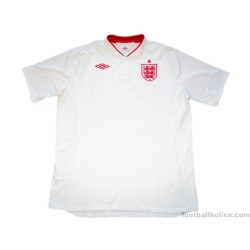 2012-13 England Parker 8 Home Shirt