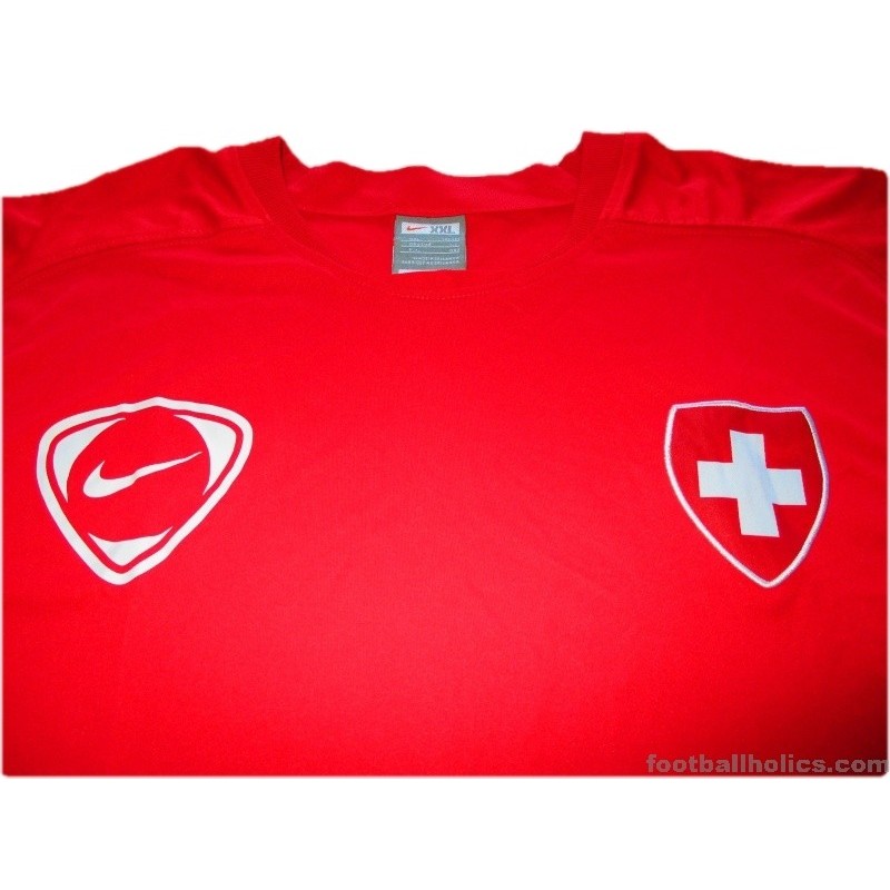 2010-12 Switzerland Player Issue Training Shirt