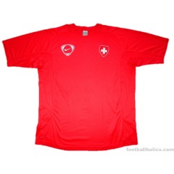 2010-12 Switzerland Player Issue Training Shirt