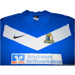 2012-13 Eintracht Trier Match Worn No.9 Home Shirt