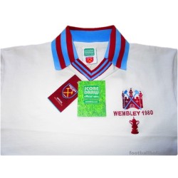 1980 West Ham 'Wembley' Retro Away Shirt